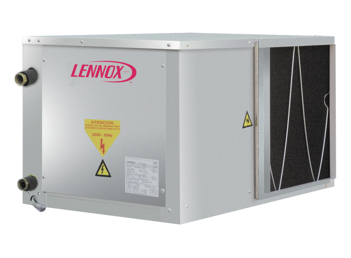 Water-cooled heat pumps